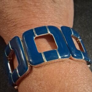 Macy's Blue Geometric Wearable Bracelet